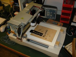 LaserCutter so wie er in Benutzung ist